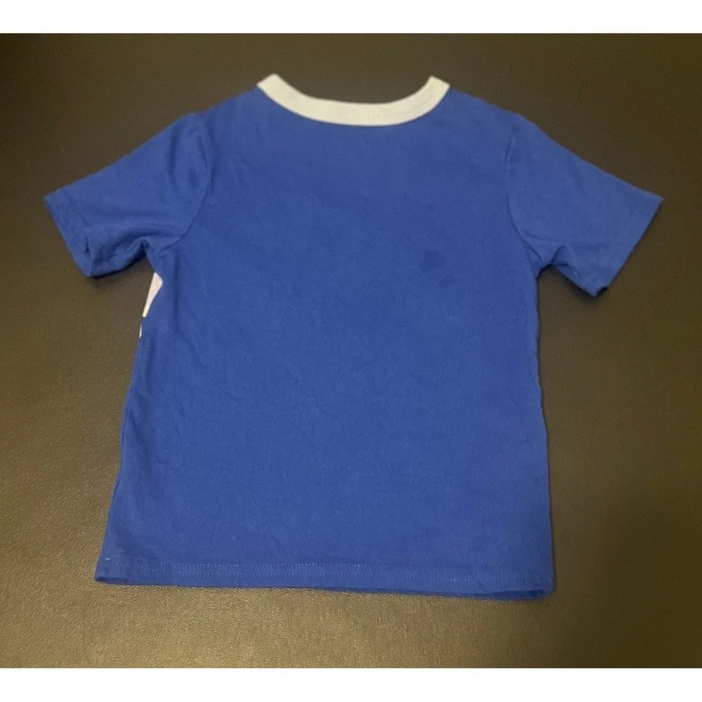The Children's Place Graphic Tee Toddler 3T Blue Octopus Shark 1616